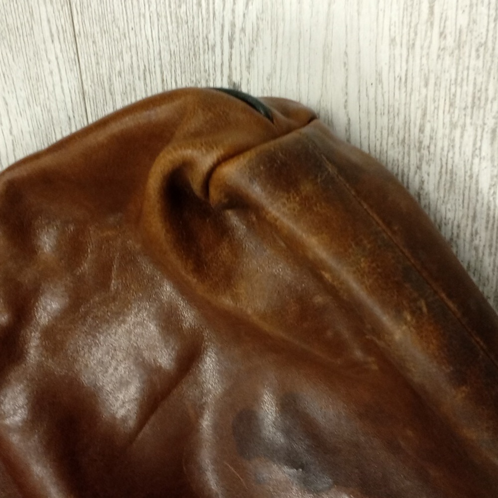 Coach Brown Leather Tote Bag - Picture 4 of 10